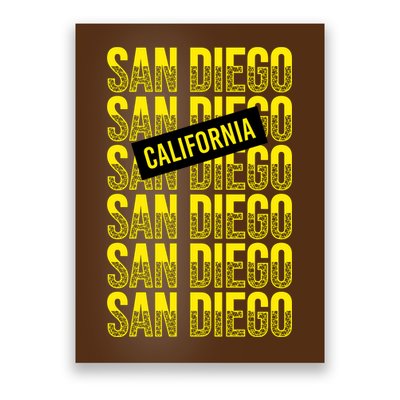 San Diego Repeat Poster