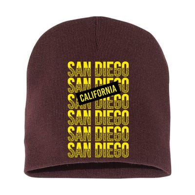 San Diego Repeat Short Acrylic Beanie