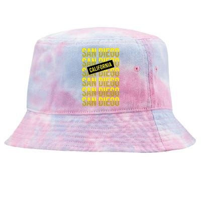 San Diego Repeat Tie-Dyed Bucket Hat