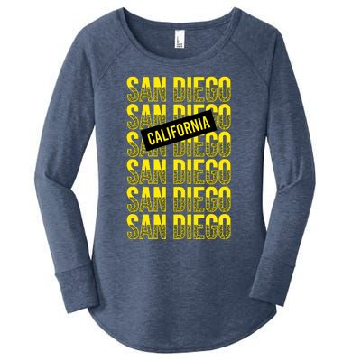 San Diego Repeat Women's Perfect Tri Tunic Long Sleeve Shirt