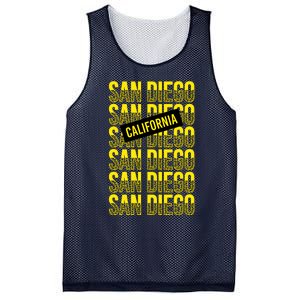 San Diego Repeat Mesh Reversible Basketball Jersey Tank