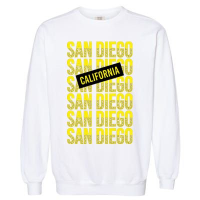 San Diego Repeat Garment-Dyed Sweatshirt