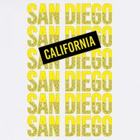 San Diego Repeat Garment-Dyed Sweatshirt