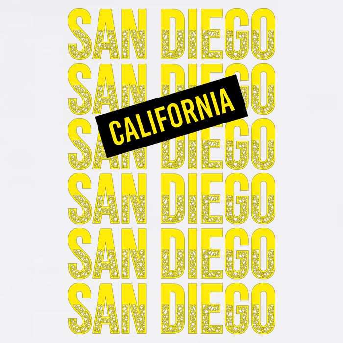 San Diego Repeat Garment-Dyed Sweatshirt