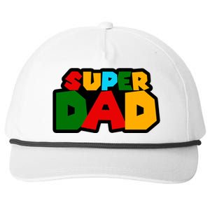 Super Dad Retro Gift Snapback Five-Panel Rope Hat