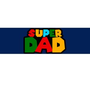 Super Dad Retro Gift Bumper Sticker