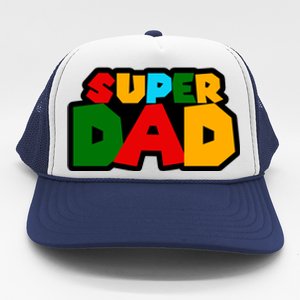 Super Dad Retro Gift Trucker Hat