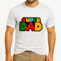 Super Dad Retro Gift Cooling Performance Crew T-Shirt