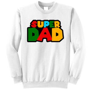 Super Dad Retro Gift Sweatshirt