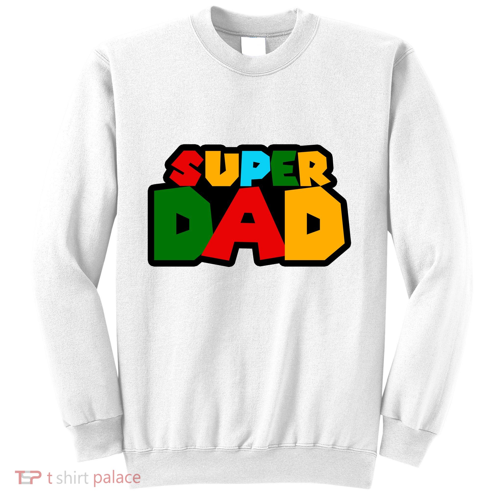 Super Dad Retro Gift Sweatshirt