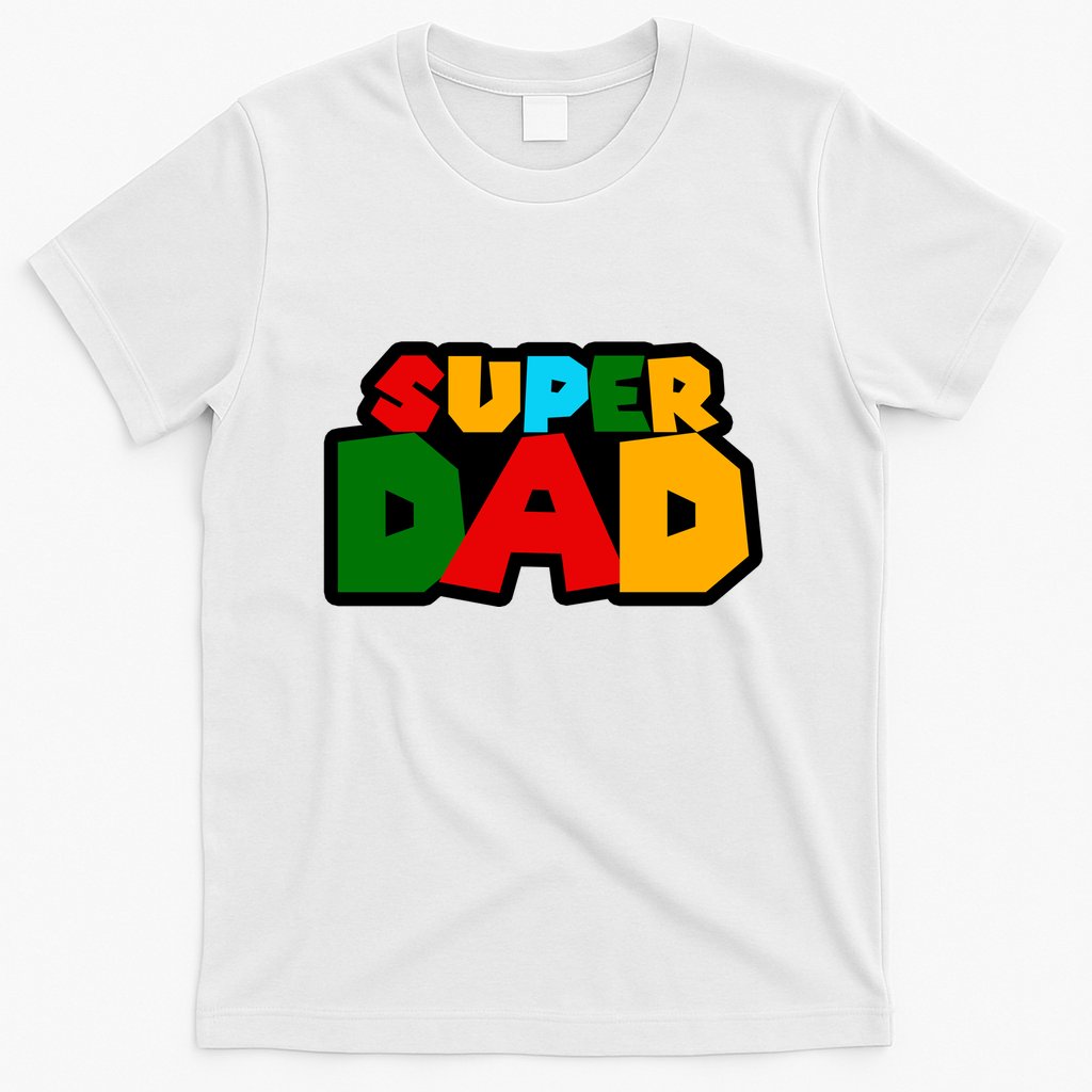 Super Dad Retro Gift T-Shirt