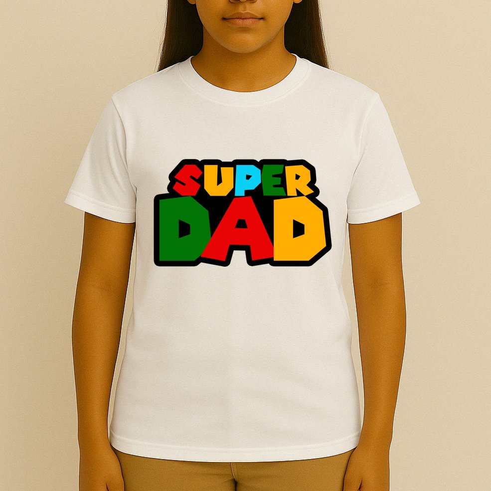 Super Dad Retro Gift T-Shirt