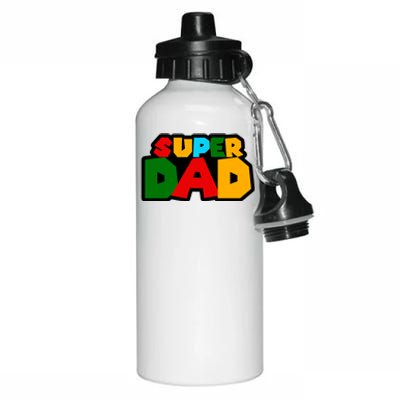 Super Dad Retro Gift Aluminum Water Bottle 