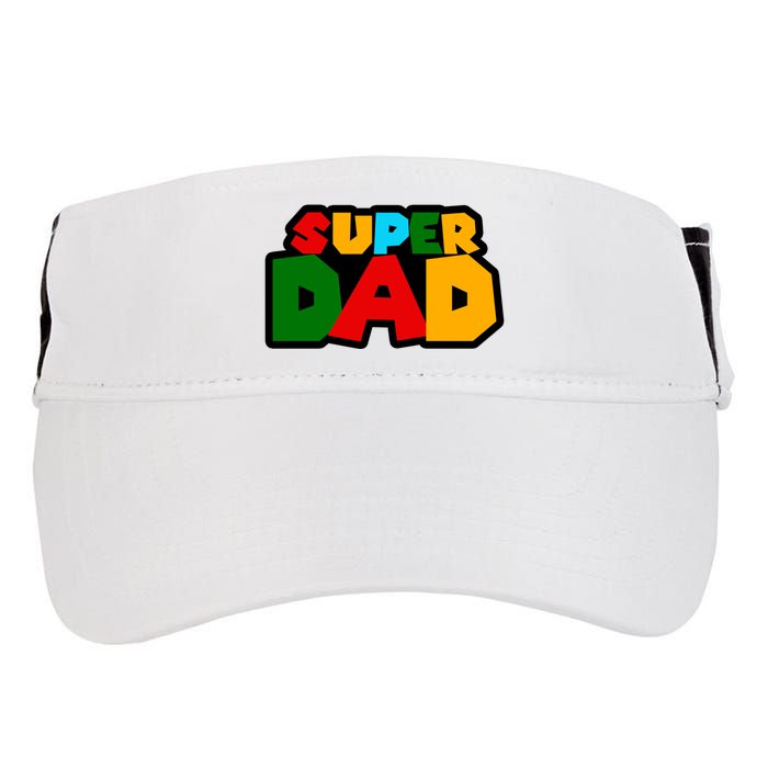 Super Dad Retro Gift Adult Drive Performance Visor