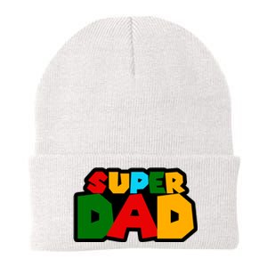 Super Dad Retro Gift Knit Cap Winter Beanie