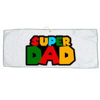 Super Dad Retro Gift Large Microfiber Waffle Golf Towel