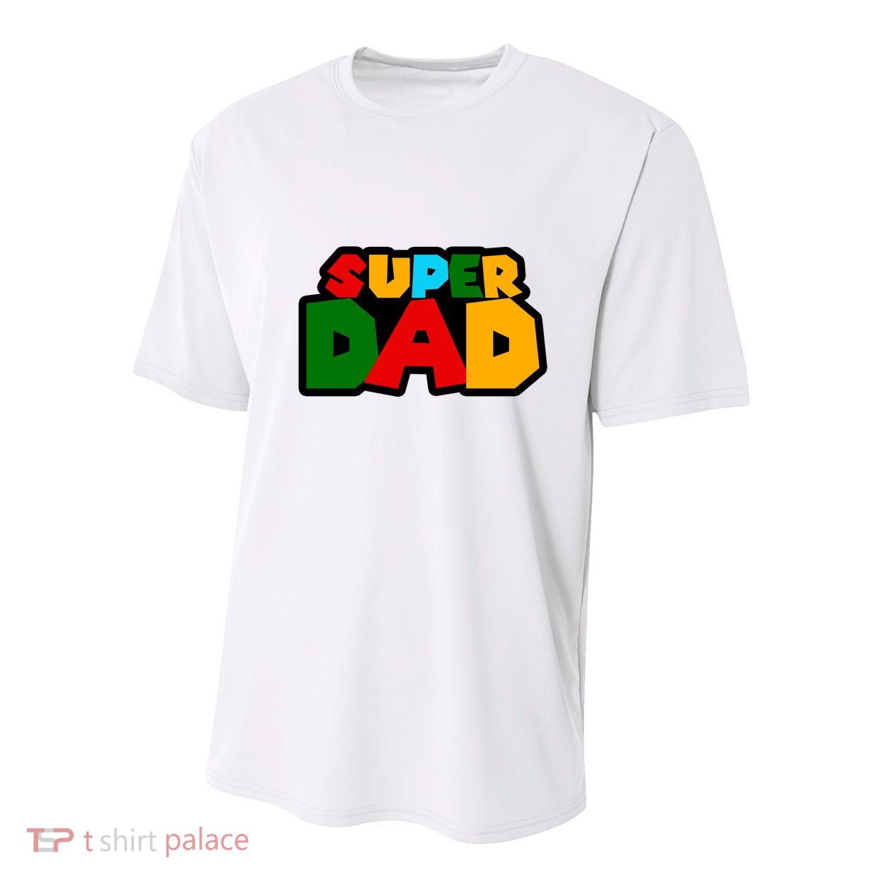 Super Dad Retro Gift Youth Performance Sprint T-Shirt