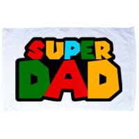 Super Dad Retro Gift Microfiber Hand Towel