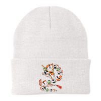 Sushi Dragon Roll Japanese Food Kawaii Dragon Anime Sushi Knit Cap Winter Beanie