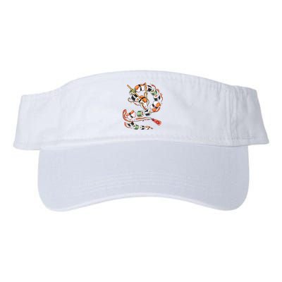 Sushi Dragon Roll Japanese Food Kawaii Dragon Anime Sushi Visor