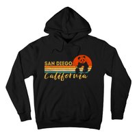 San Diego Retro Panda Zoo California Vintage Hoodie