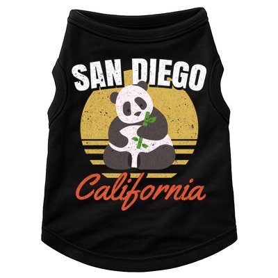 San Diego Retro Panda Zoo California Vintage Doggie Tank
