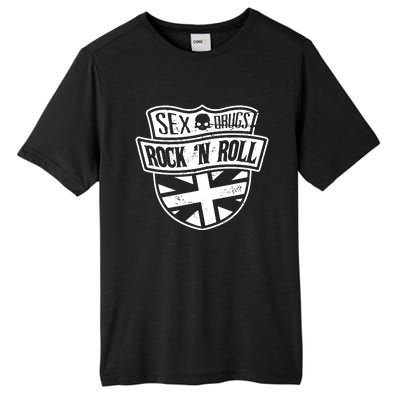 Sex Drugs Rock N Roll Tall Fusion ChromaSoft Performance T-Shirt