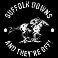 Suffolk Downs Racetrack Horse Racing Fan Equestrian MA Derby Cooling Performance Crew T-Shirt