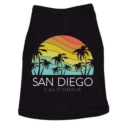 San Diego Retro California La Jolla Oceanside Carlsbad Poway Doggie Tank