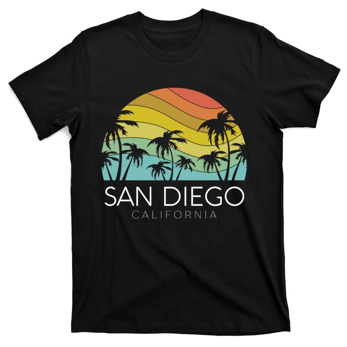 San Diego Retro California La Jolla Oceanside Carlsbad Poway T-Shirt