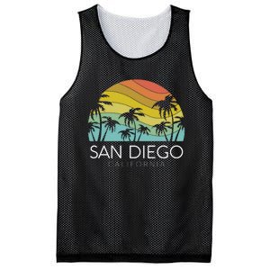 San Diego Retro California La Jolla Oceanside Carlsbad Poway Mesh Reversible Basketball Jersey Tank