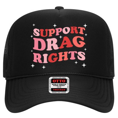 Support Drag Rights Drag Show Supporter Sassy Drag Queen Trucker Hat