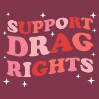 Support Drag Rights Drag Show Supporter Sassy Drag Queen 16oz Travel Tumbler