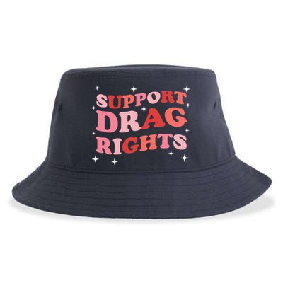 Support Drag Rights Drag Show Supporter Sassy Drag Queen Sustainable Bucket Hat