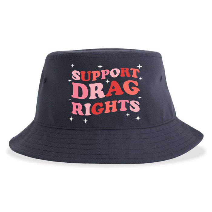 Support Drag Rights Drag Show Supporter Sassy Drag Queen Sustainable Bucket Hat