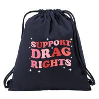 Support Drag Rights Drag Show Supporter Sassy Drag Queen Drawstring Bag