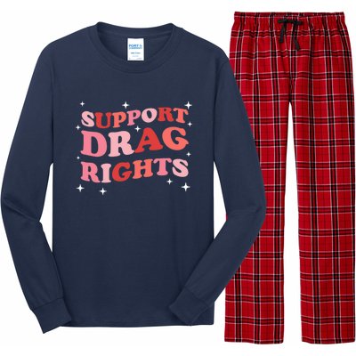 Support Drag Rights Drag Show Supporter Sassy Drag Queen Long Sleeve Pajama Set