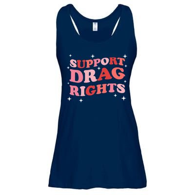 Support Drag Rights Drag Show Supporter Sassy Drag Queen Ladies Essential Flowy Tank