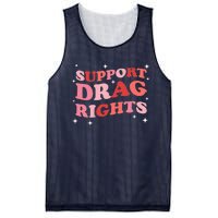 Support Drag Rights Drag Show Supporter Sassy Drag Queen Mesh Reversible Basketball Jersey Tank