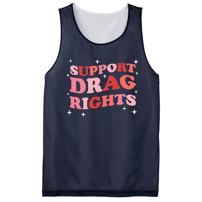 Support Drag Rights Drag Show Supporter Sassy Drag Queen Mesh Reversible Basketball Jersey Tank