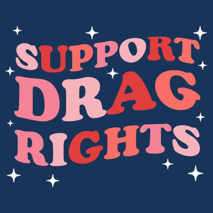 Support Drag Rights Drag Show Supporter Sassy Drag Queen Premium T-Shirt