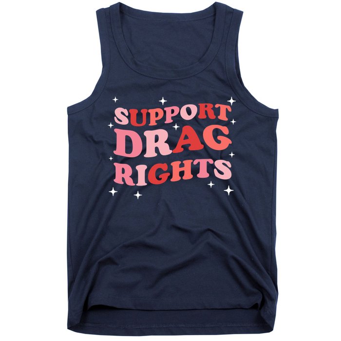 Support Drag Rights Drag Show Supporter Sassy Drag Queen Tank Top