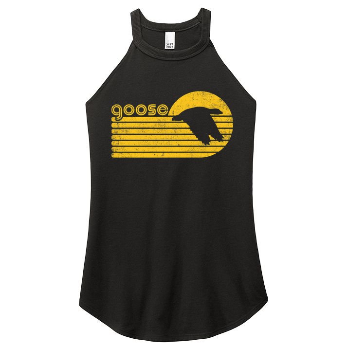 San Diego Rally Goose Premium Women's Perfect Tri Rocker Tank