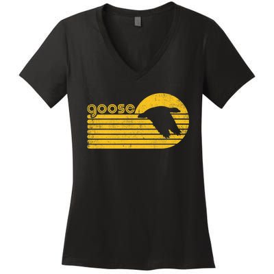 San Diego Rally Goose Premium Women's V-Neck T-Shirt