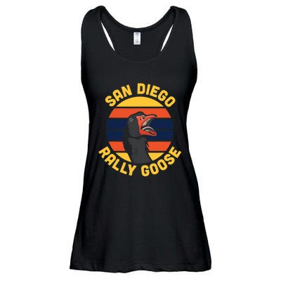 San Diego Rally Goose Ladies Essential Flowy Tank