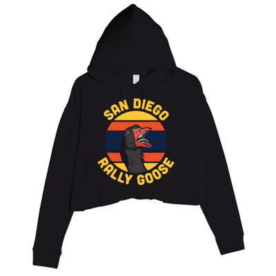 San Diego Rally Goose Crop Fleece Hoodie