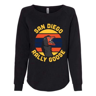 San Diego Rally Goose Womens California Wash Sweatshirt