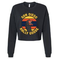 San Diego Rally Goose Cropped Pullover Crew