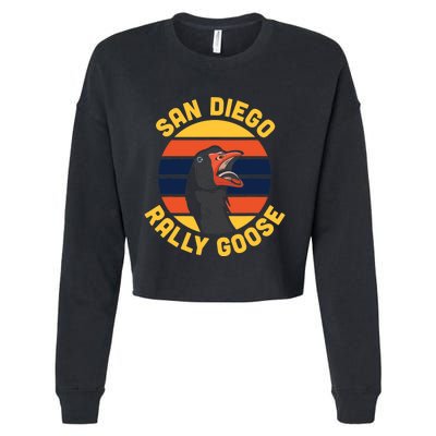 San Diego Rally Goose Cropped Pullover Crew