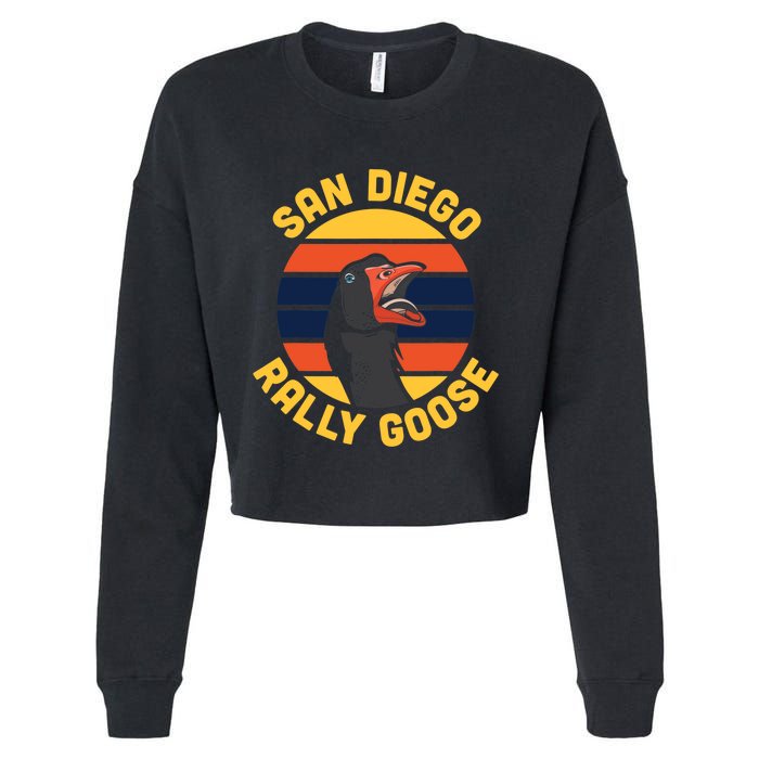 San Diego Rally Goose Cropped Pullover Crew